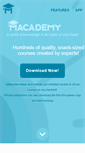 Mobile Screenshot of macademy.com